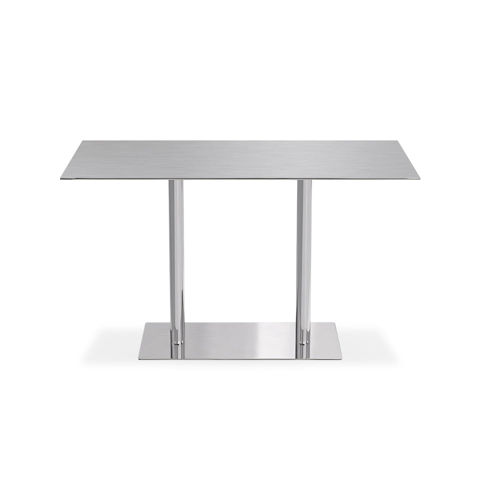 Industrial Style Stainless Steel Table And Chair Set CZYZ-2010