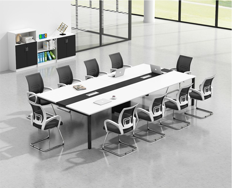 Elegant Conference Table Training Simple Rectangular Desk HYZ-1079