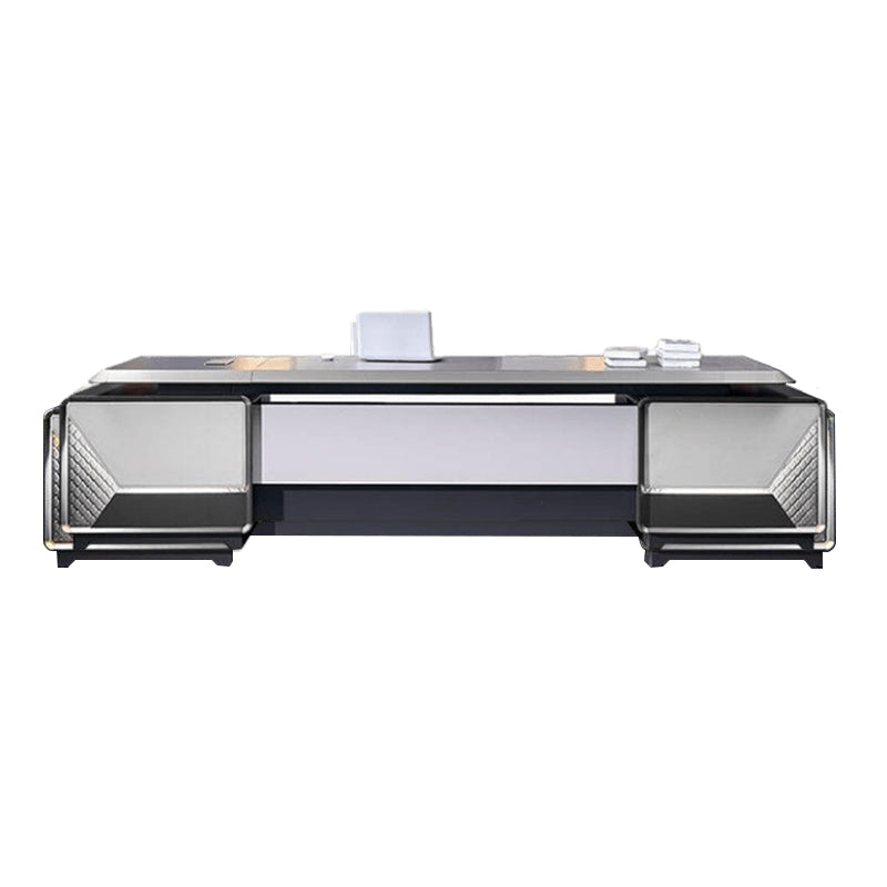 Luxury Modern Executive Office Desk With LED Lights LBZ-1089