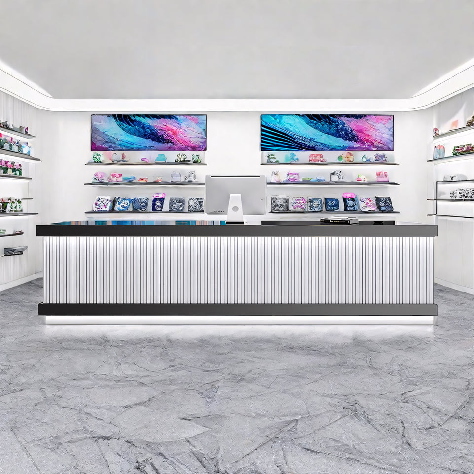 Simple Salon Office Shop Store Institution Reception Desk JDT-7155