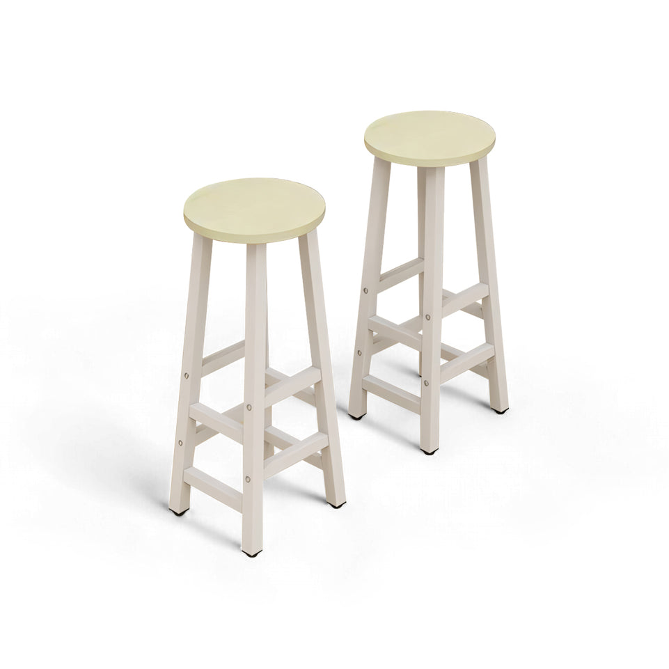 (In Stock) Wooden-Top Steel Frame Multifunctional Bar Table Ideal for Coffee Shops, Pubs, and Convenience Stores BTZ-001