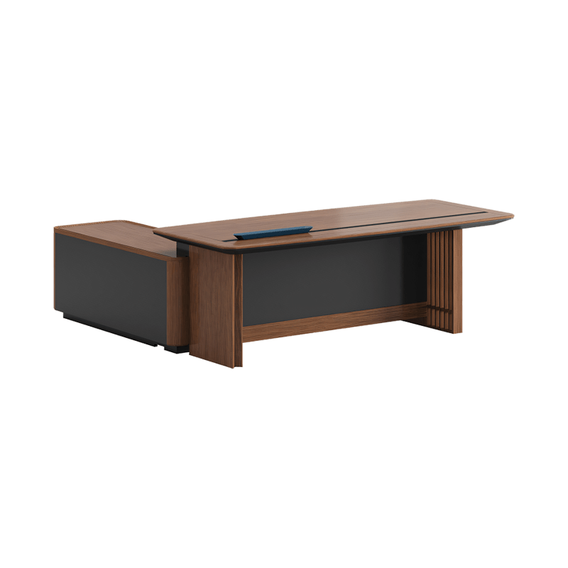 Light Luxury Office Executive Table L-Shape Desk LBZ-1058
