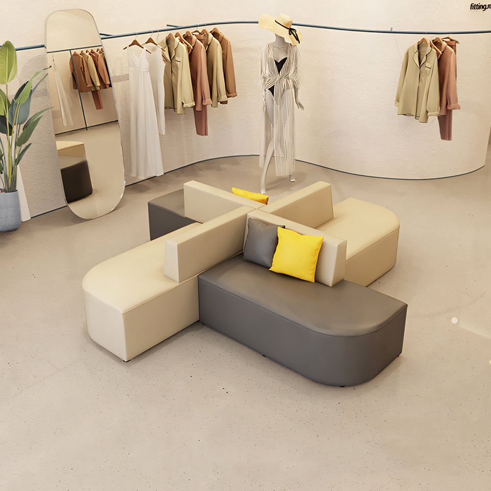 Modern Public Area Lounge Sofa Combination Reception Modular Sectional Office Sofa Set PSF-2006