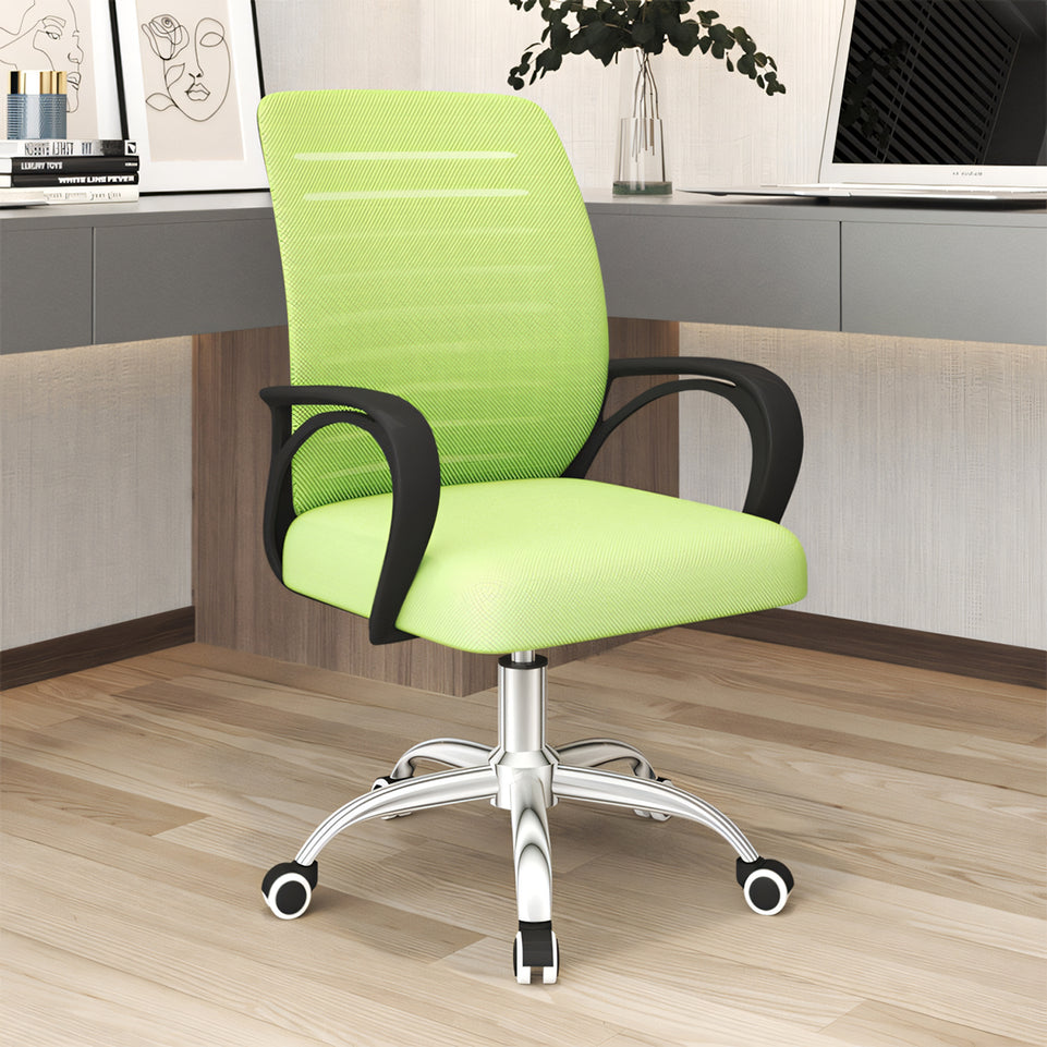 (In Stock) Rotating Breathable Latex Seat Height-Adjustable Ergonomic Office Chair BGY-004, Shipped from Australia