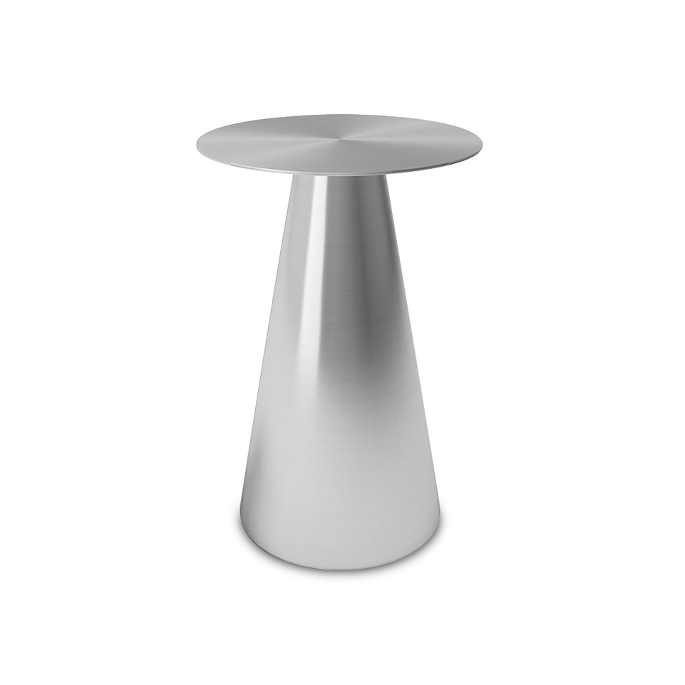 (In Stock) Metal + Acrylic Folding Chair Set with Industrial Style Stainless Steel Table and Chairs CZYZ-2010 Ideal for cafes and similar settings