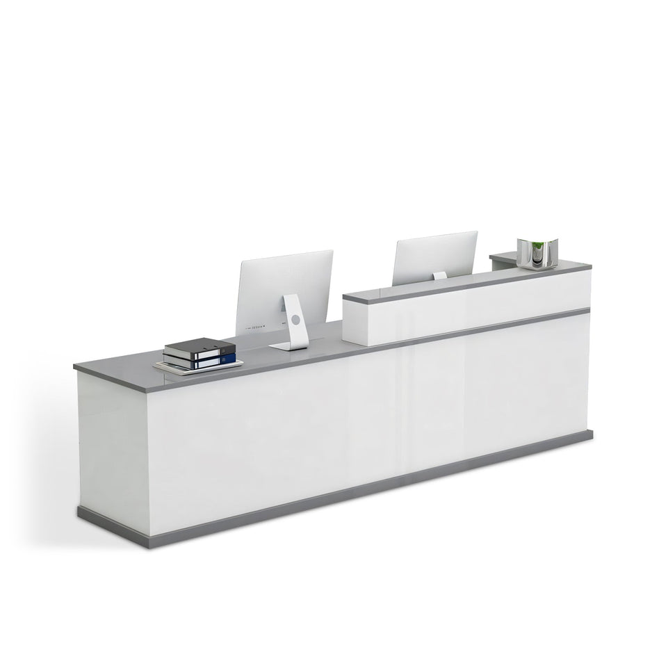 Reception Desk with Wide Worktop and Storage Made-to-Order (6-11 Weeks Delivery)