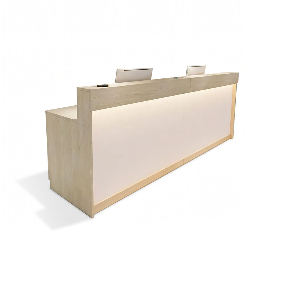 Reception Desk with Multiple Colour Options Made-to-Order (6-11 Weeks Delivery)