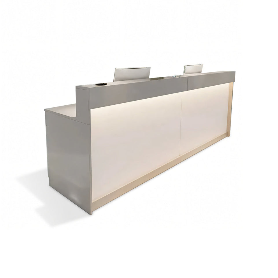 Reception Desk with Multiple Colour Options Made-to-Order (6-11 Weeks Delivery)