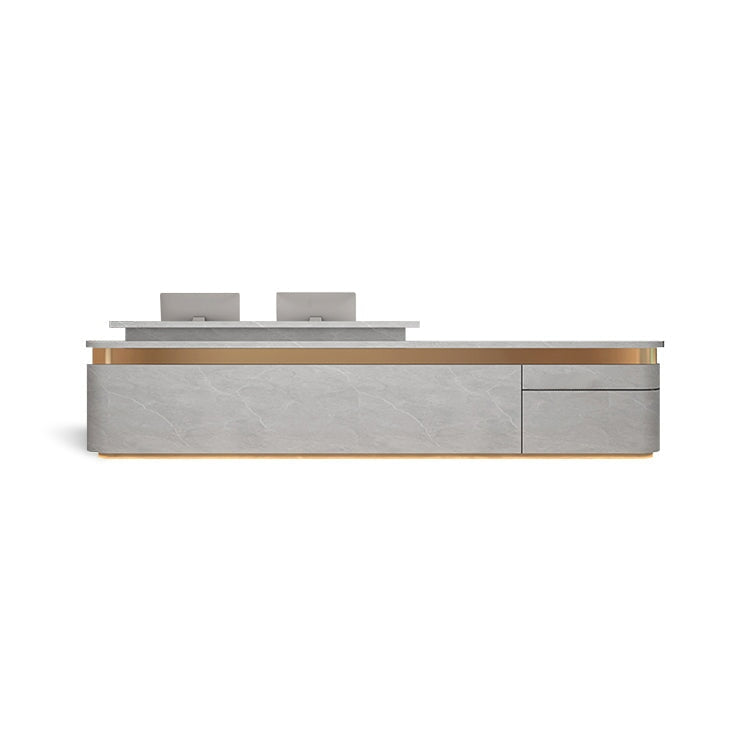 Simple Modern Company Upscale Front Desk Reception Desk JDT-7187