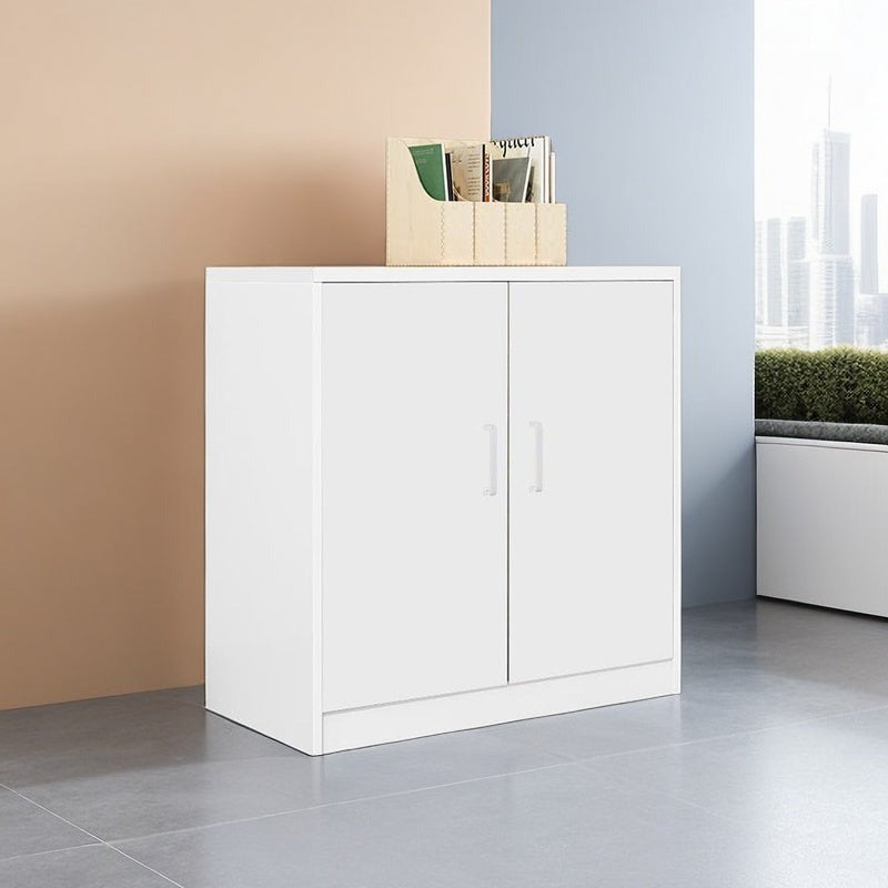 Classic Wood Grain Cabinet And Large Storage WJG-1032