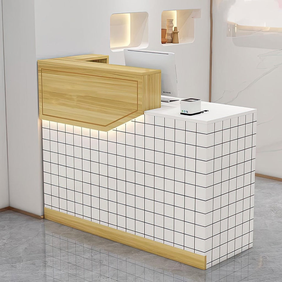 Simple Small Salon Store Restaurant Checkout Reception Desk JDT-1047