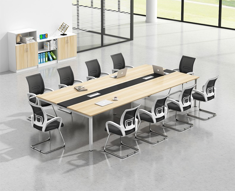 Elegant Conference Table Training Simple Rectangular Desk HYZ-1079