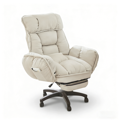 Luxury Adjustable Gaming Office Chair With Soft Cushioned Seat And Hidden Footrest BGY-2059