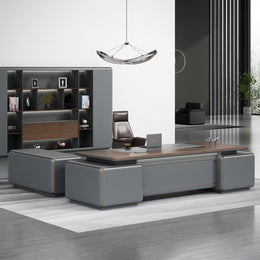 Big Computer Desk Executive Desk with Cabinet LBZ-2036