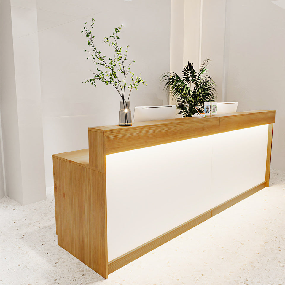 Reception Desk with Multiple Colour Options Made-to-Order (6-11 Weeks Delivery)