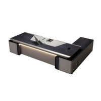Modern Executive Office Desk for Manager with Storage Cabinet LBZ-2082