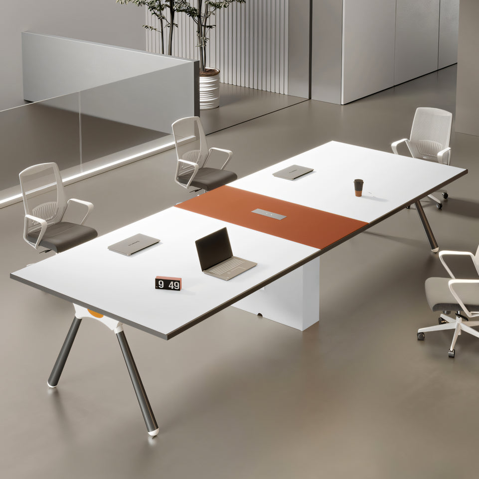 Long Conference Table And Chairs Set Company Office Furniture HYZ-106