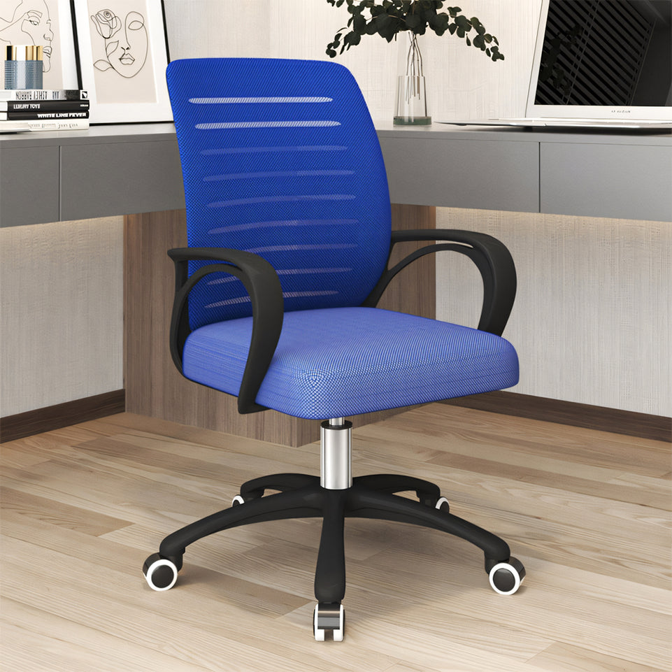 (In Stock) Rotating Breathable Latex Seat Height-Adjustable Ergonomic Office Chair BGY-004, Shipped from Australia