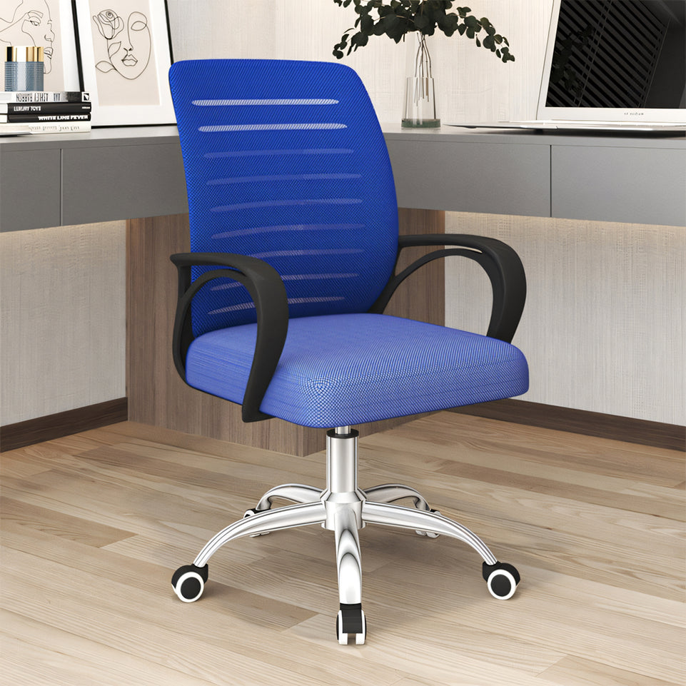 (In Stock) Rotating Breathable Latex Seat Height-Adjustable Ergonomic Office Chair BGY-004, Shipped from Australia