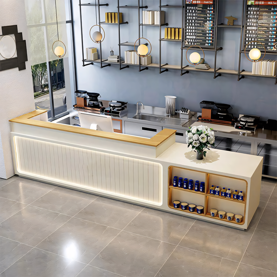 Milk Tea Store Checkout Counter JDT-726