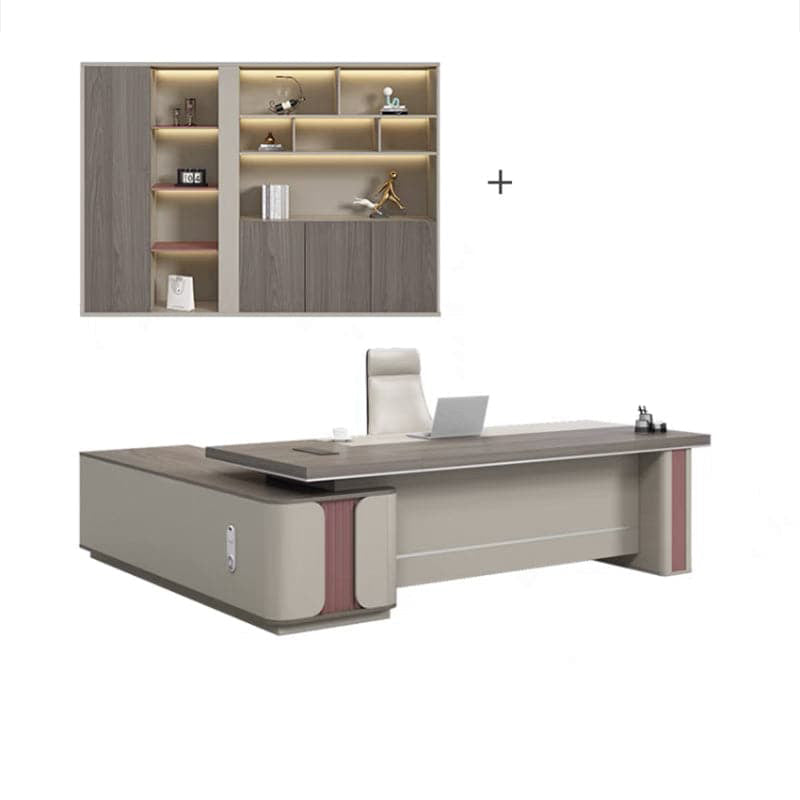 Office Desk Executive Desk With Side Cabinet LBZ-1062