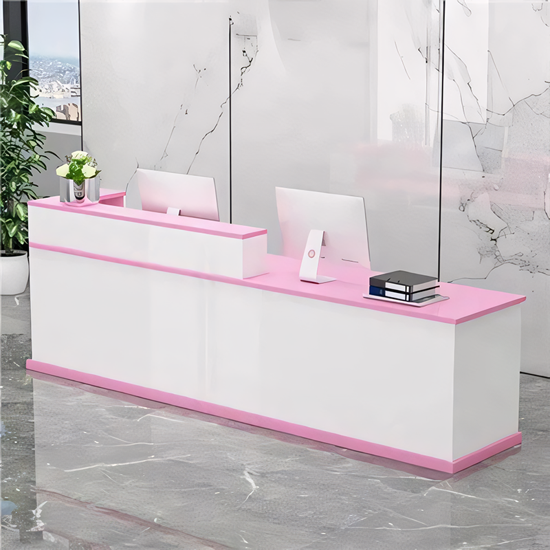 Reception Desk with Wide Worktop and Storage Made-to-Order (6-11 Weeks Delivery)