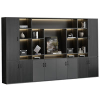 Modern Executive Office Desk for Manager with Storage Cabinet LBZ-2082