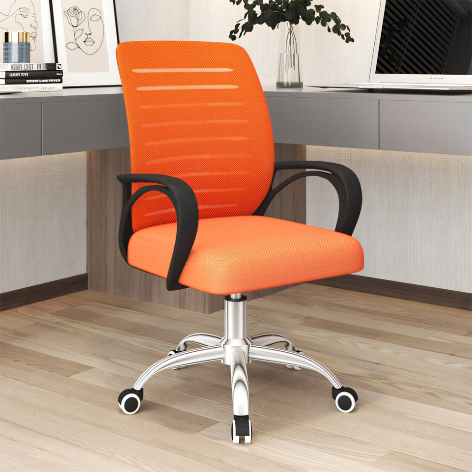 (In Stock) Rotating Breathable Latex Seat Height-Adjustable Ergonomic Office Chair BGY-004, Shipped from Australia