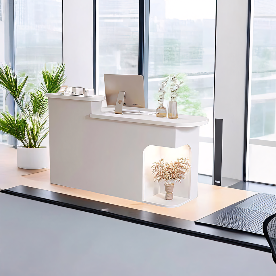 Elegant Office Store Institution Reception Checkout Counter JDT-1089