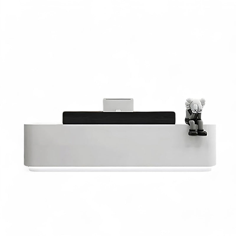 Modern Stainless Steel Front Desk Bar Salon Reception Desk JDT-7101