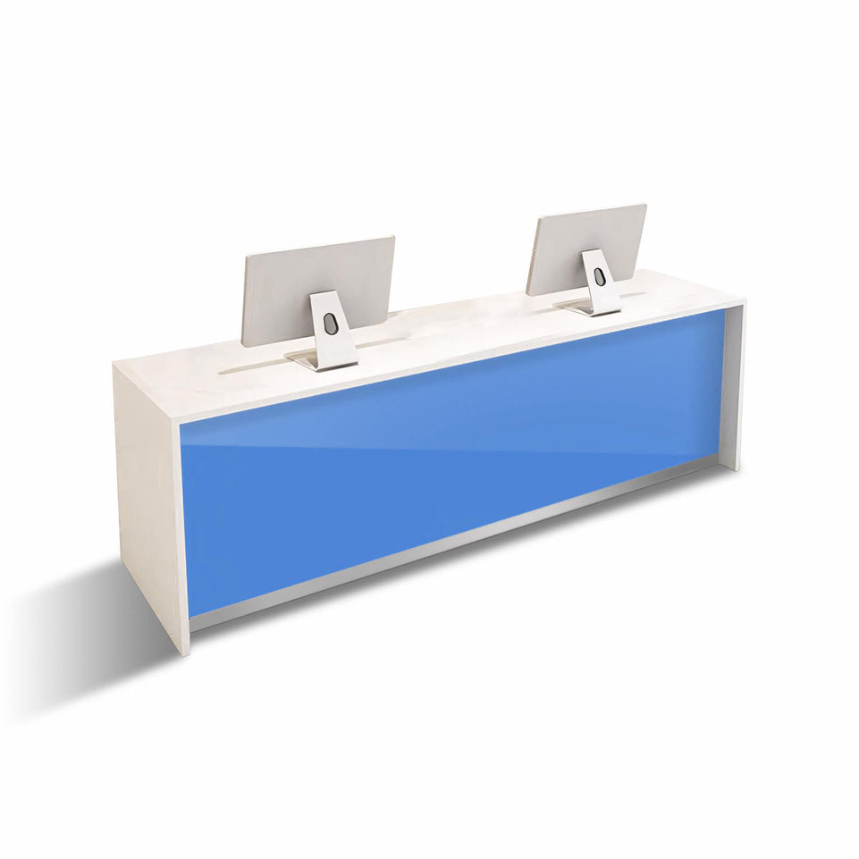 (In Stock) Wooden Reception Desk - Stain-Resistant, High-Quality Hotel Reception Desk Corporate Reception Desk JDT-1092 Shipped from Australia