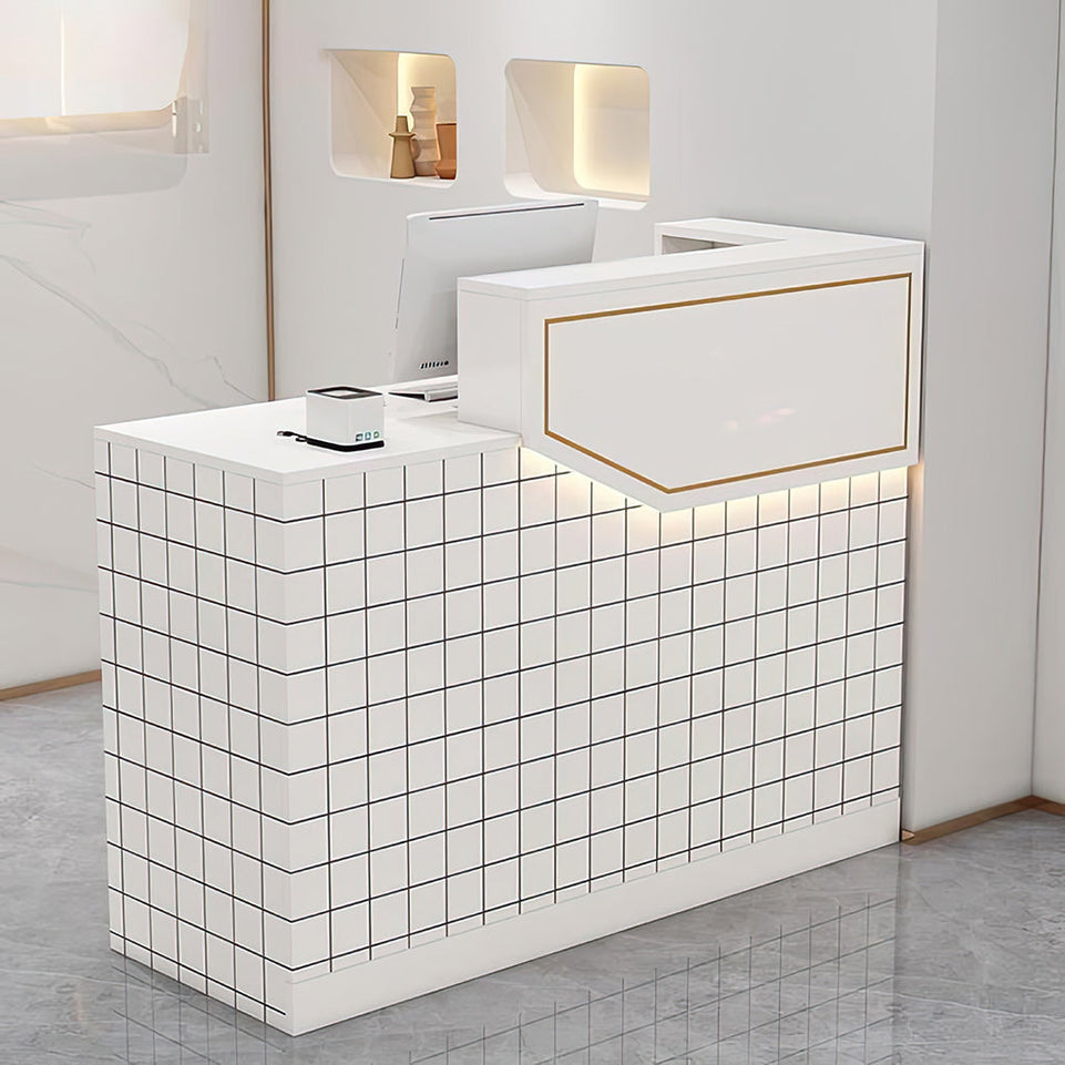 Simple Small Salon Store Restaurant Checkout Reception Desk JDT-1047